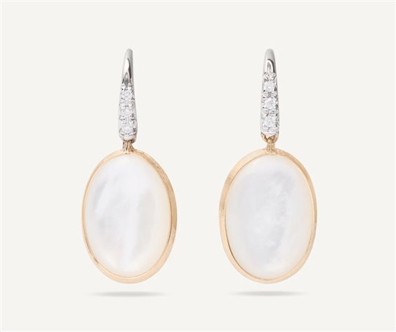 Orecchini Marco Bicego Donna Siviglia in Oro giallo Madreperla OB1799-AB_MPW - OB1799-AB_MPW